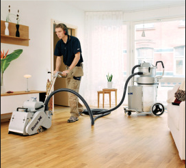 One can use the random orbit sanders