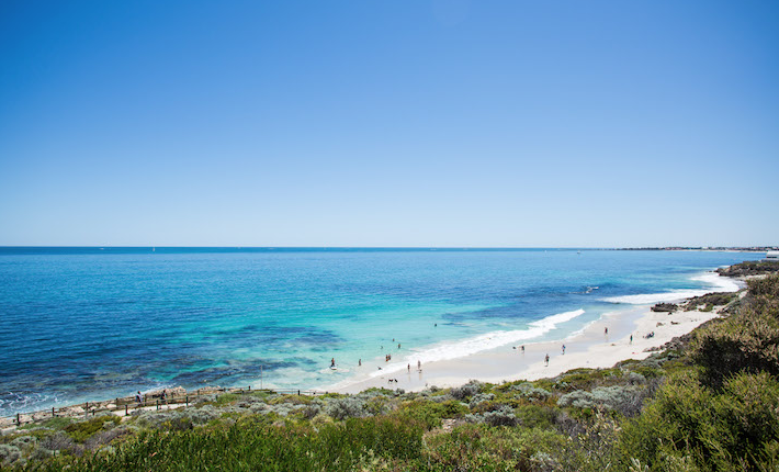 north beach WA coastline